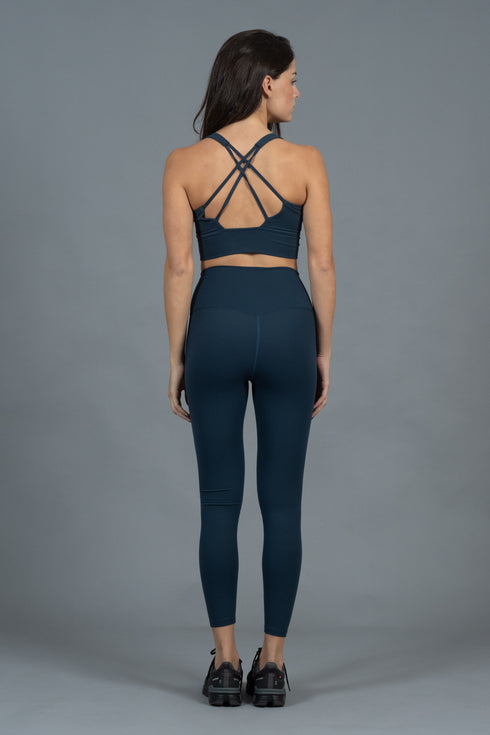 Back Strap Bra Midnight Blue