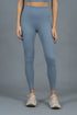 Highwaist Legging Grey Blue
