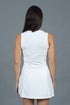 Sleeveless Dress/Short White