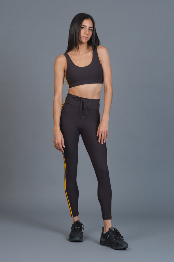 Midi Pant 25in Licorice