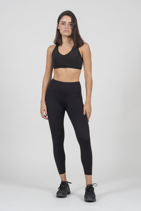 Lets Go Running Legging Black