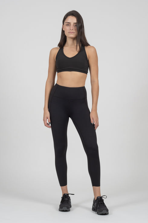 Lets Go Running Legging Black