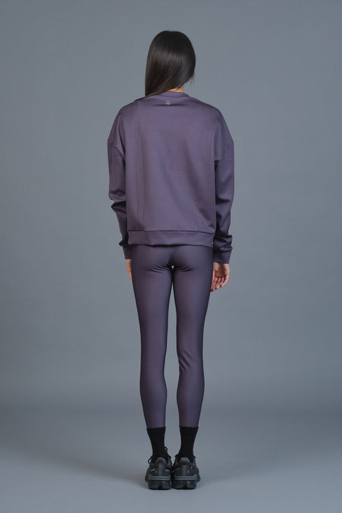 Filter Pullover Sweatshirt Purple