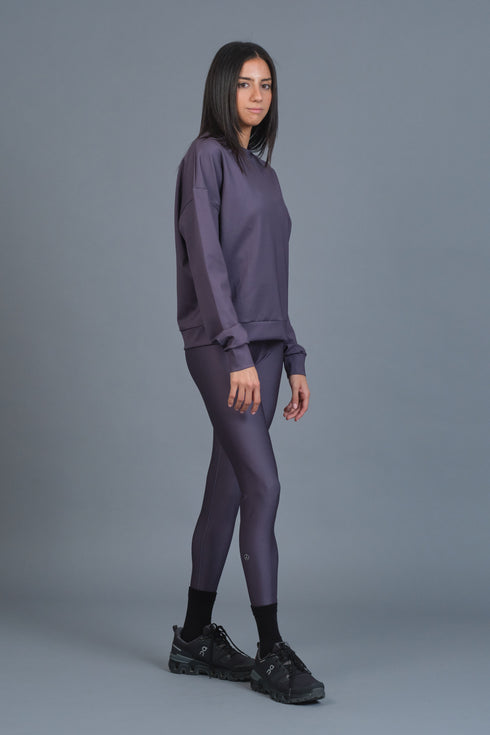 Filter Pullover Sweatshirt Purple