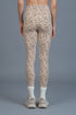 Move Pocket High25 Almond Abstract Leopard Legging