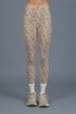 Move Pocket High25 Almond Abstract Leopard Legging