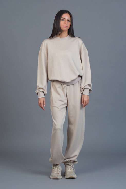 Round Neck Jogger Set