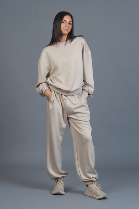 Round Neck Jogger Set