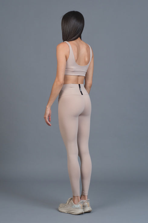 EQMT Aura Easy Ultra High Legging Taupe