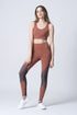 High Rise Blackout Legging Bronze/Black
