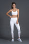 Focus High Rise Blackout Legging White
