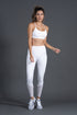 Focus High Rise Blackout Legging White