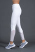 Focus High Rise Blackout Legging White