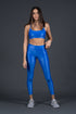 Lustrous Infinity High Rise Legging Electric Blue