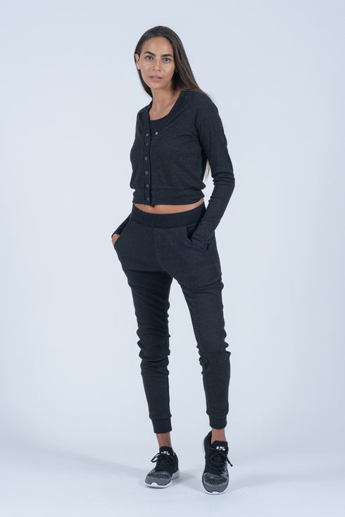 Thermal Sweatpants Black