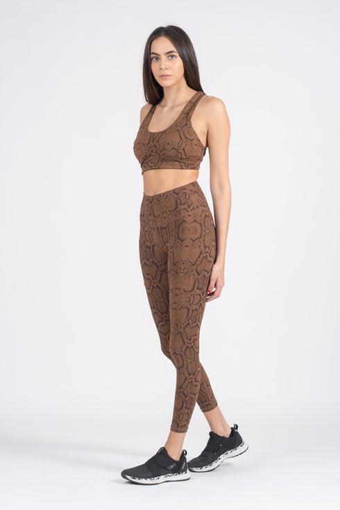 Luna Legging Burnt Snake