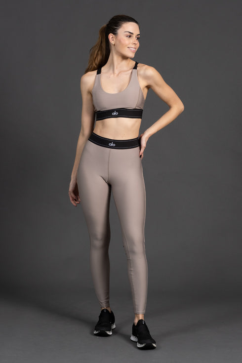 Airlift High Waist Suit Up Legging Gravel