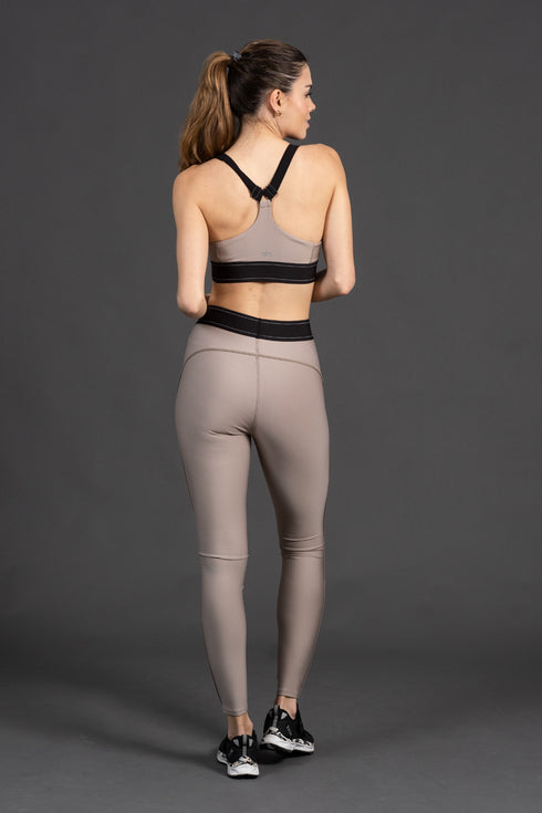 Airlift High Waist Suit Up Legging Gravel
