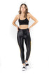 Agenda High Rise Infinity Legging Black/Dijon