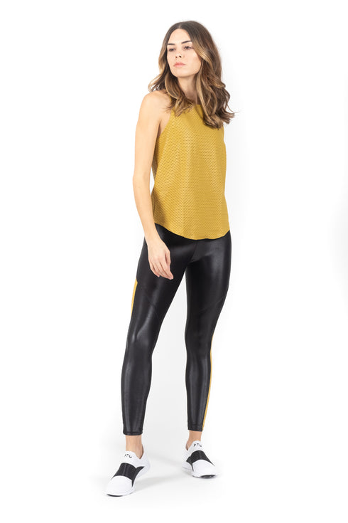 Agenda High Rise Infinity Legging Black/Dijon