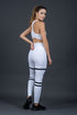 High Waist Legit Legging White/Black