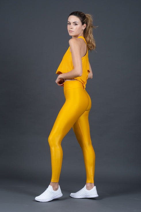 Lustrous Max High Rise Legging Mango