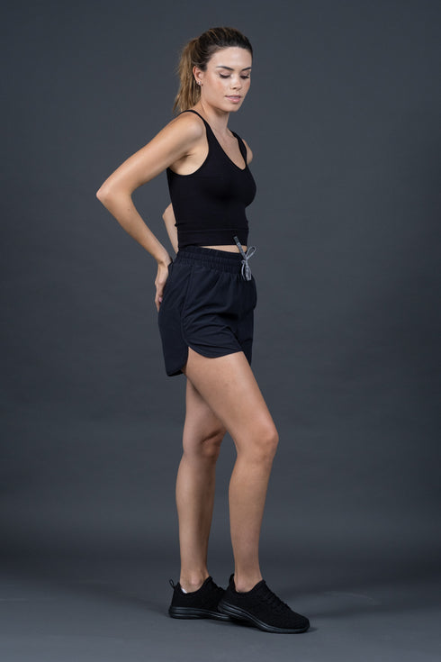 Connor Running Short Black