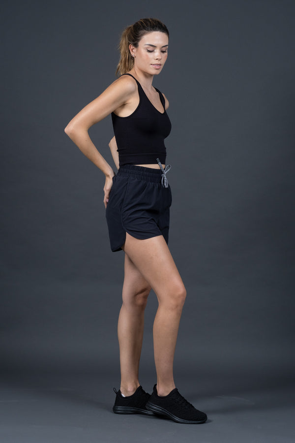 Connor Running Short Black